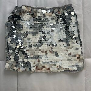 Sequin Mini Skirt